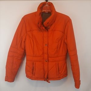 Lilu women's orange ski jacket